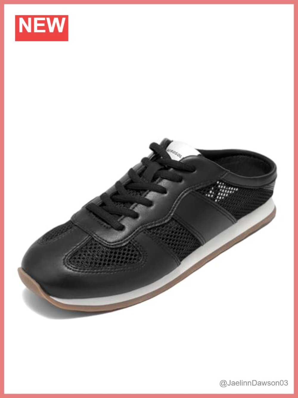 Women's Comfort Slip-On Sneaker Mule with Removable Sock